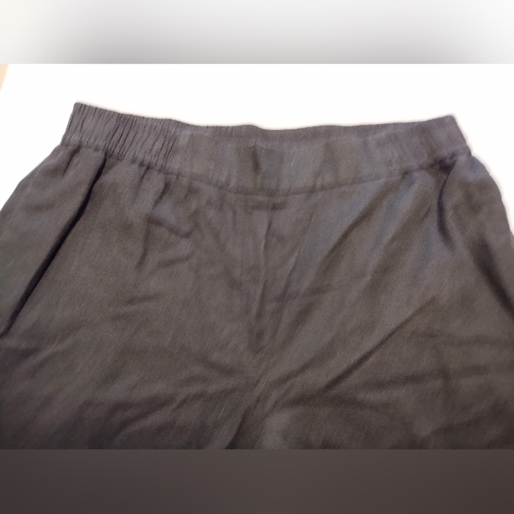 Women's Black Wide-Leg Pants - Picture 8 of 8